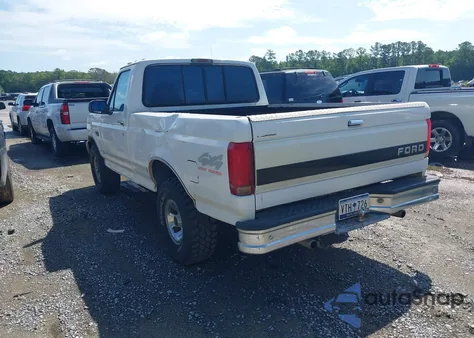 1996 Ford F150 из США, поврежденный, VIN 2FTEF14H5TCA73226